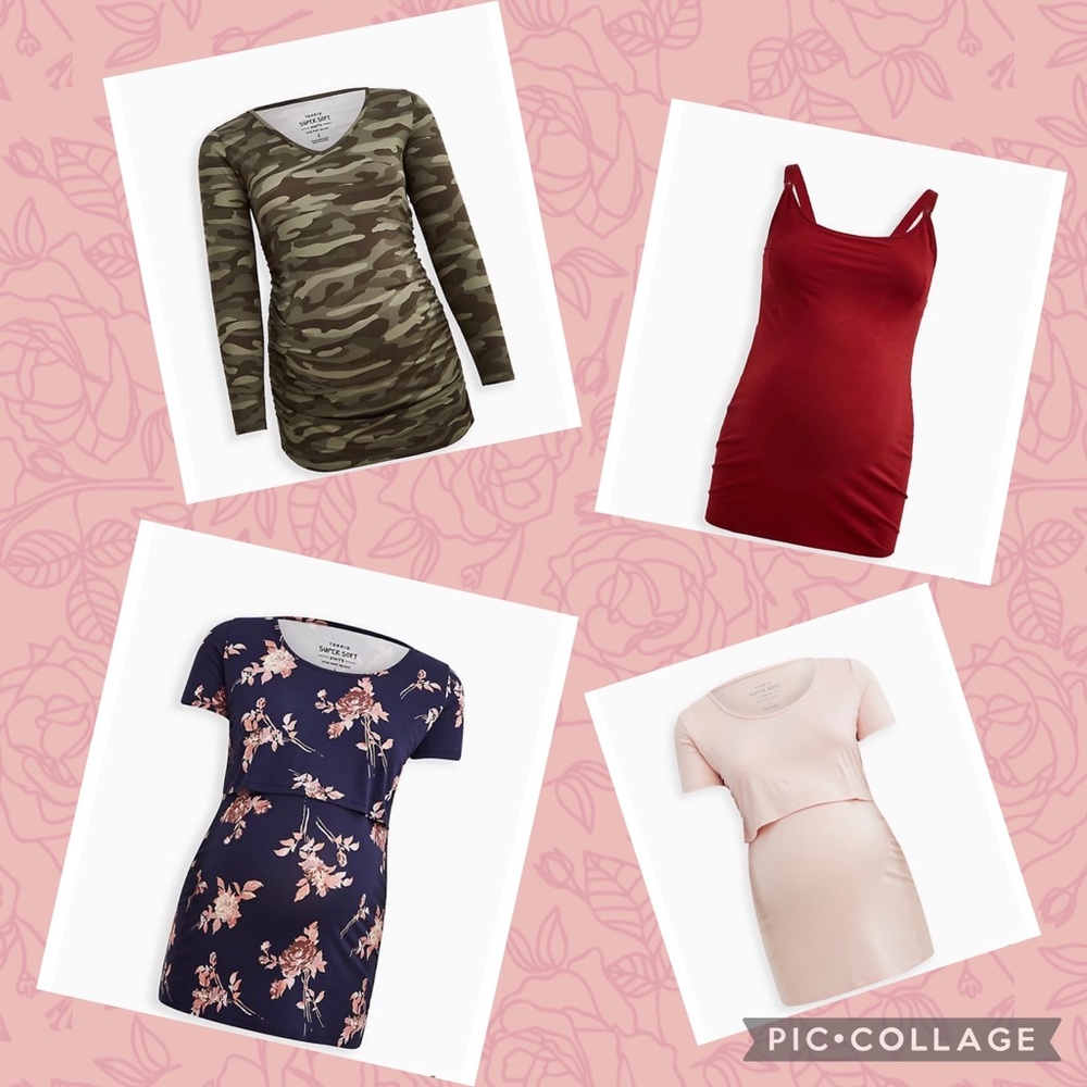 TORRID 4 pc bundle Maternity/Nursing Tunic Tops